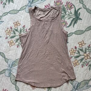 Beyond Yoga Taupe Tank Top